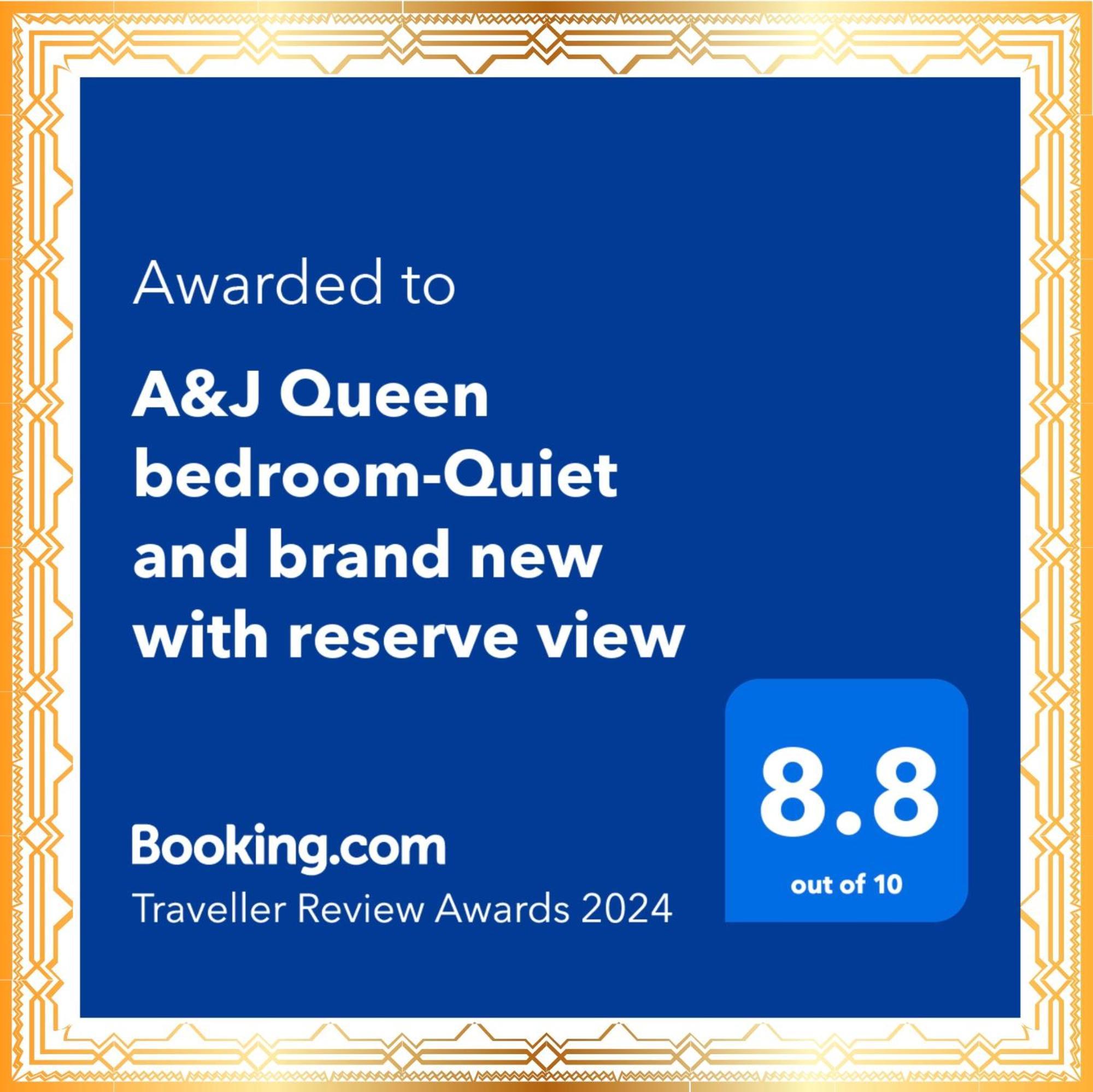 A&J Queen Bedroom-Quiet And Brand New With Reserve View Auckland Buitenkant foto