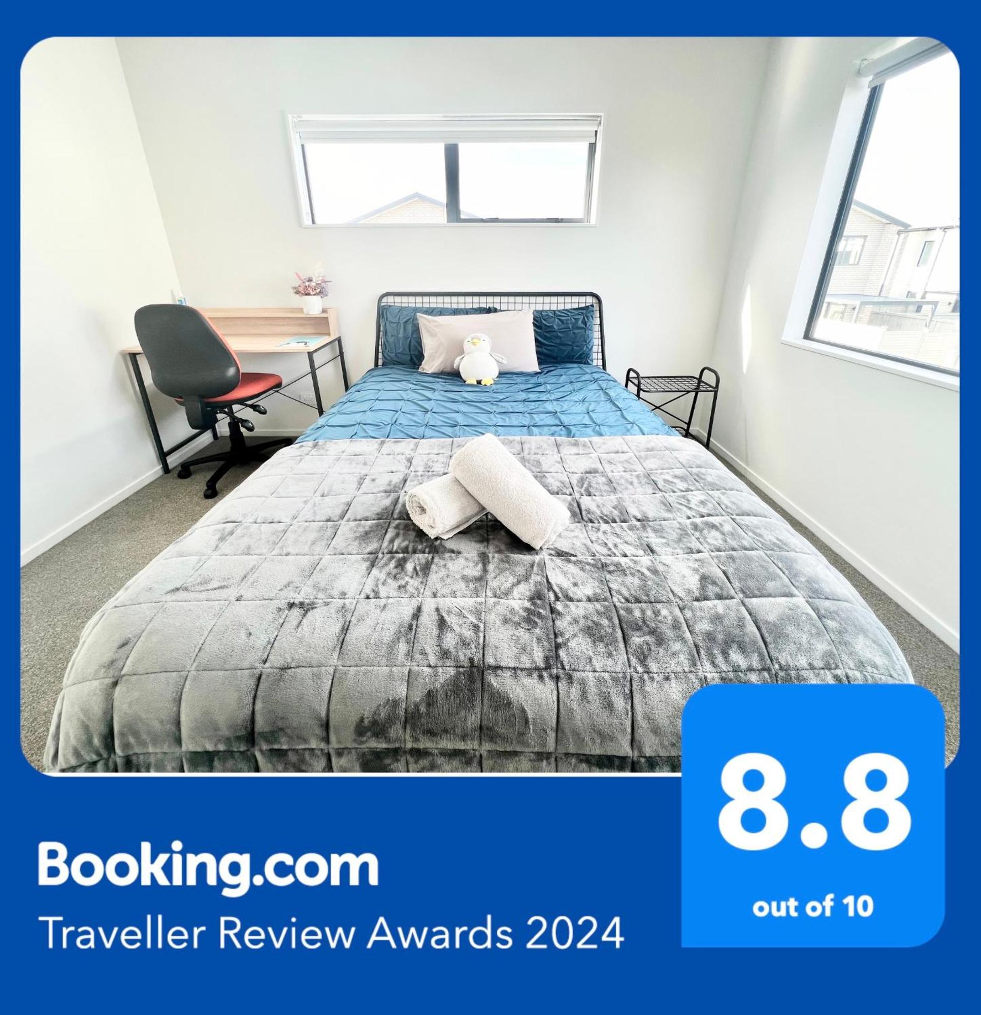 A&J Queen Bedroom-Quiet And Brand New With Reserve View Auckland Buitenkant foto